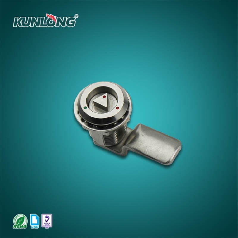 尚坤SK1-063P-3S不锈钢圆柱锁 迫紧圆头锁 直角回转锁 压缩拉紧锁