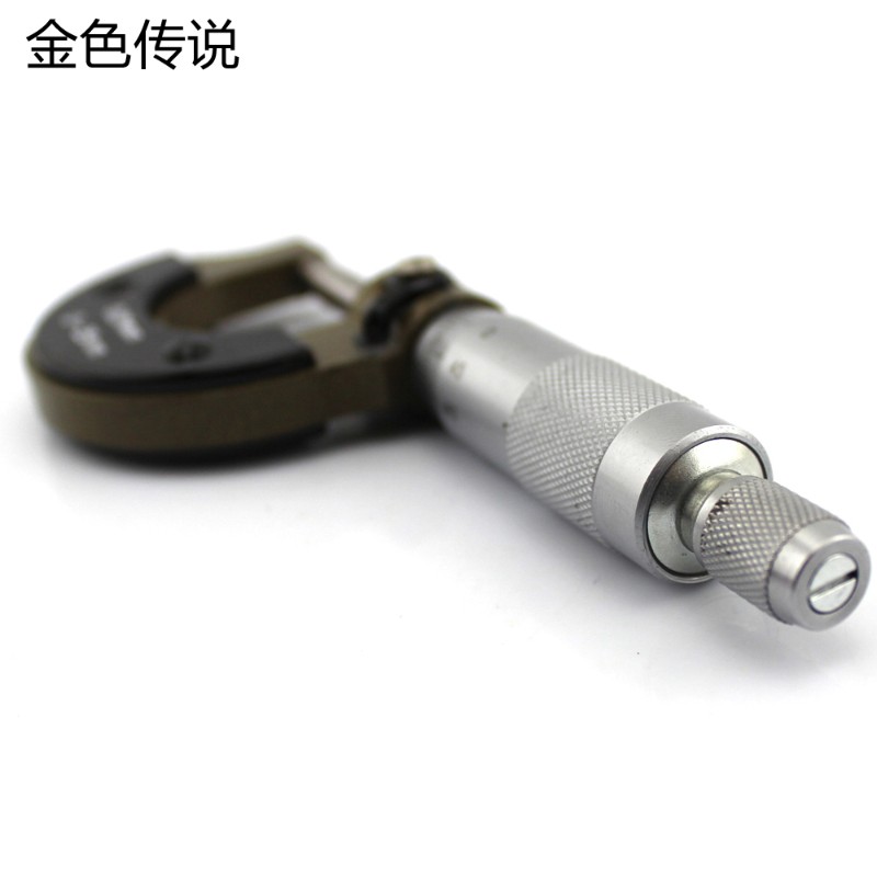 机械千分尺0-25mm机械分厘卡精密测量工具螺旋测微仪器测微头0.01