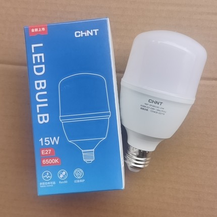 10个装正泰照明led节能省电灯泡E27螺口护眼超亮大功率无频闪工厂