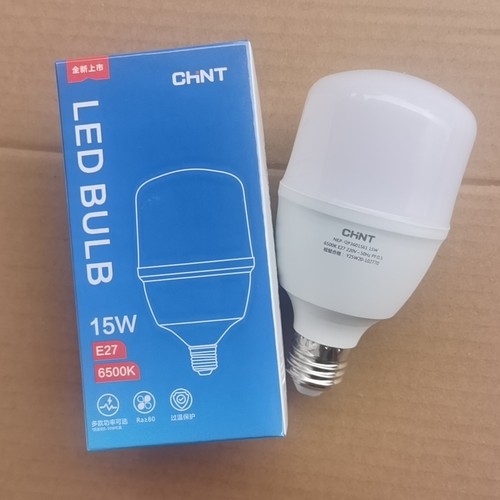 正泰照明led节能省电灯泡E27螺口护眼超亮大功率无频闪工厂家用