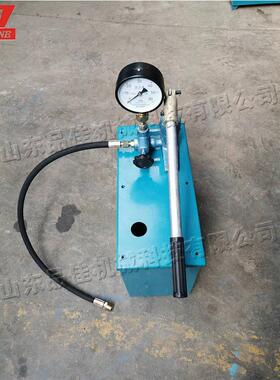 DB管道电动试压高压力大4流量测S试打压泵879锅炉管道手动打泵压