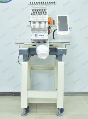 全自单头电脑绣花机 小型平y绣帽绣机 dahao em动broDS-1201iderm