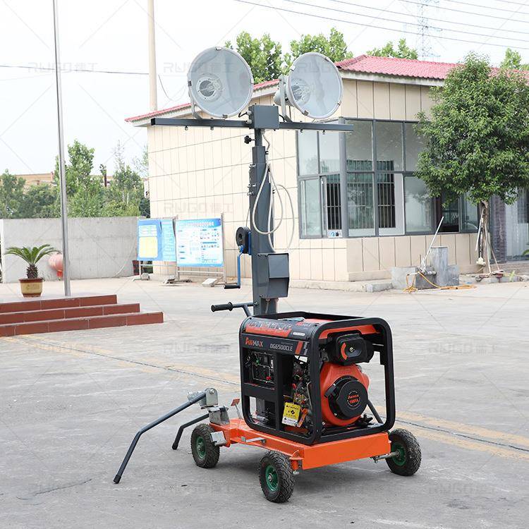 定制照工程移动照明灯车夜间降户施工移动照明车095/RGM-应急升明