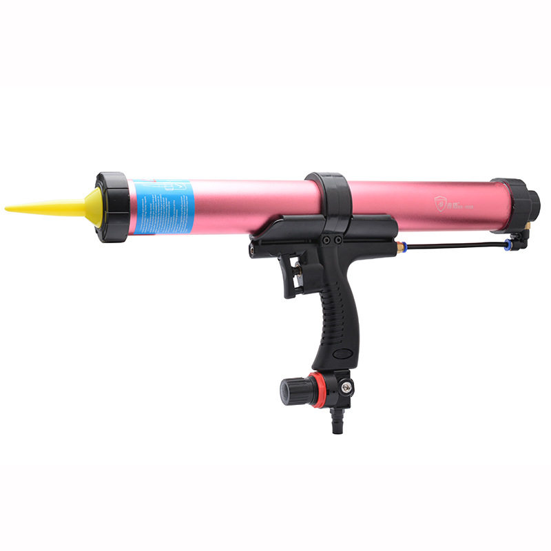 波盾 带调速 气动玻璃胶枪 瓶装玻璃胶 气动打胶枪 压胶枪BD-0020