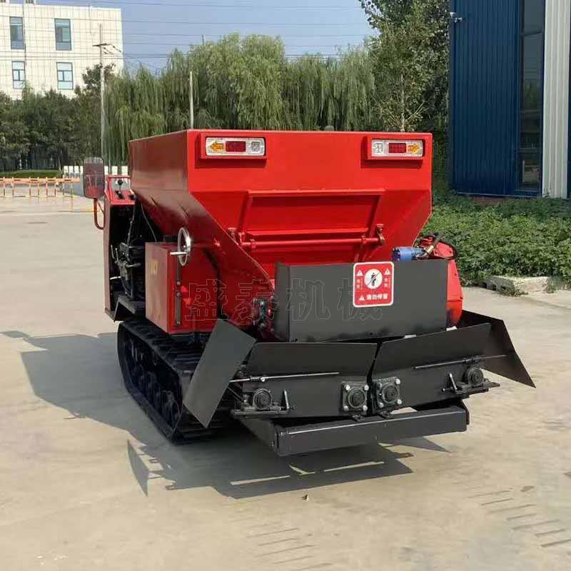 粪复杂地形牛羊粪抛自走式农水肥机肥粪便撒肥机洒农用果园撒田车