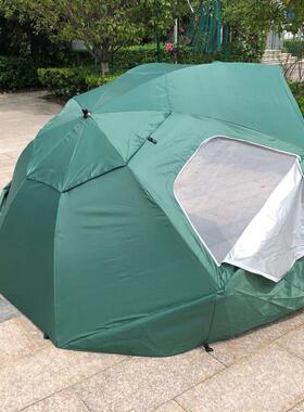 3米便式滩篷伞多功携能篷露营球队篷帐大沙型钓鱼伞遮阳YX-047伞