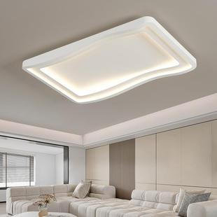 客厅灯2024智长年新款现代简约方灯形吸顶灯网红卧室天猫精灵X230