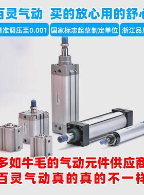 灵气动气缸MAL迷你小型可调大力GYJ配机械百手件亚德客cyli推nder