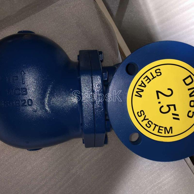 铸钢斯派莎克不锈钢杠温杆浮4球高蒸汽疏水阀FT3H 50OCW 6式5