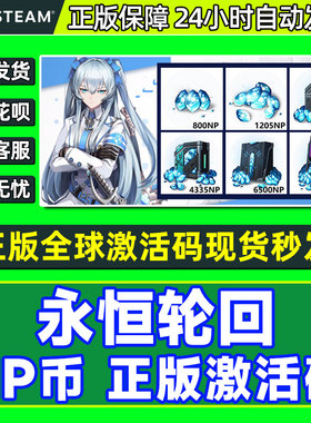 永恒轮回NP点数CDKey兑换码端游NP兑换券 steam激活码秒发货