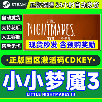 Steam游戏正版 小小梦魇3 Little Nightmares 3 国区激活码CDKey