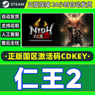 Nioh2 国区激活码 CDKey Steam 中文 完整版 PC正版 类魂动作 仁王2