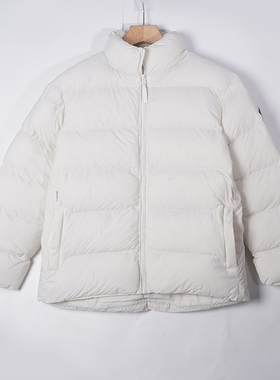 Replay女士短款收腰亚光面料棉服外套