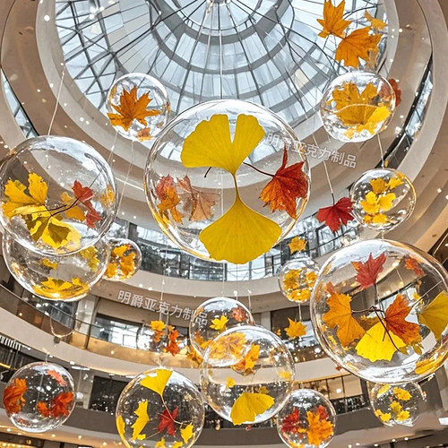 亚克力透明空心吊装泡泡球悬挂