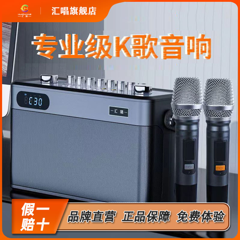 户外便携式K歌乐器直播音箱汇唱