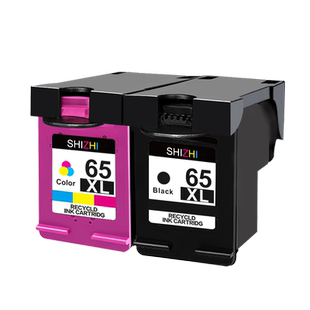 时至65墨盒适用惠普2655打印机墨盒65xl黑色 hp2620 2652 2640 3755 3720 ENVY 5055 5020可加墨水 2623 5255