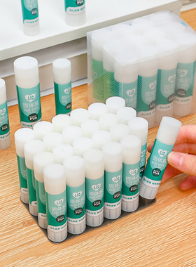 品质优选办公文教用品装订胶粘用品固体胶棒固体浆糊绿色固体胶10