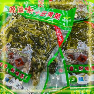 新鲜农家菜怀集特产六十日黄菜绿凤下饭菜开胃菜农家老坛腌菜酸菜
