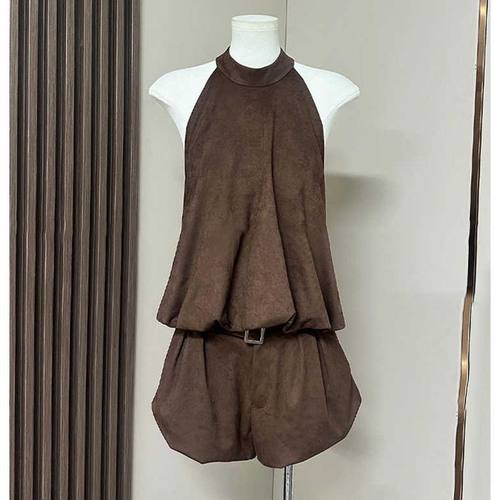 jennie同款韩系慵懒棕色