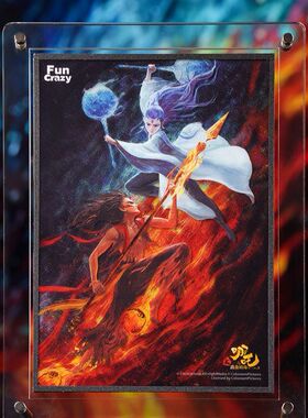 【现货】哪吒FunCrazy正版哪吒之魔童闹海哪吒敖丙亚克力色纸吧唧