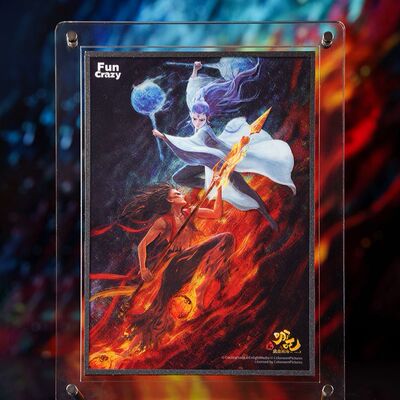 【现货】哪吒FunCrazy正版哪吒之魔童闹海哪吒敖丙亚克力色纸吧唧