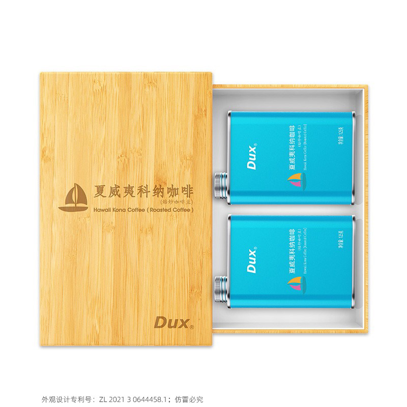 Dux夏威夷科纳咖啡豆直采进口夏威夷科纳原料新鲜烘焙咖啡礼盒