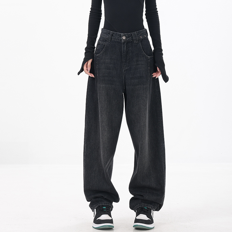 阔腿长裤适中2023冬季