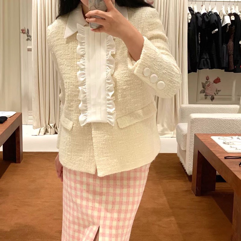 高定版sst搭片装饰外套