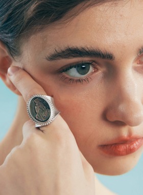 PEARLONA海螺复兴系列复古戒指