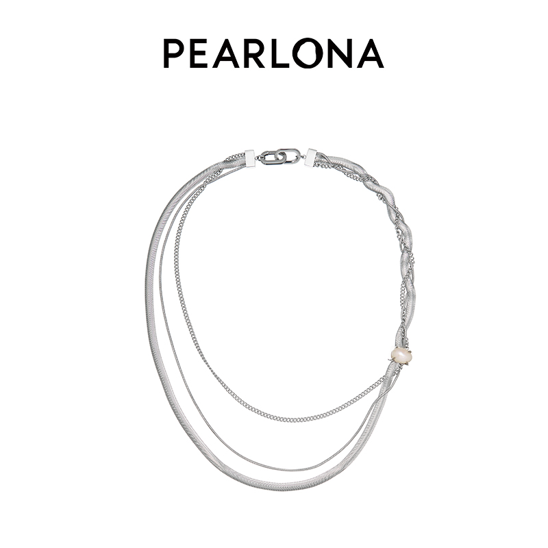 PEARLONALOXEL纠结推演项链淡水巴洛克珍珠个性苏新皓刘轩丞同款