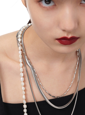 PEARLONA叠戴项链珍珠复古多用四层毛衣链鹭卓苏新皓刘耀文同款