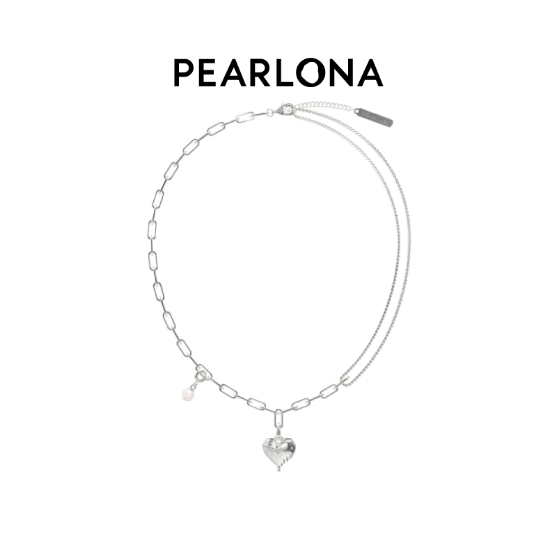 爱心巴洛克珍珠PEARLONA锁骨链