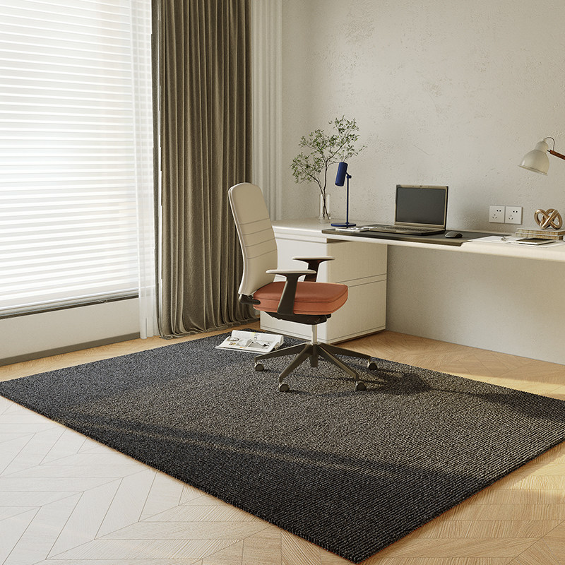 书房学习桌电脑椅专用地毯电脑椅地垫转椅椅子地垫长方加厚防滑