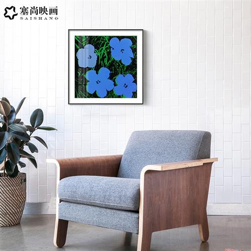 安迪沃霍尔波普艺术花卉装饰画北欧客厅餐厅潮流挂画Andy warhol