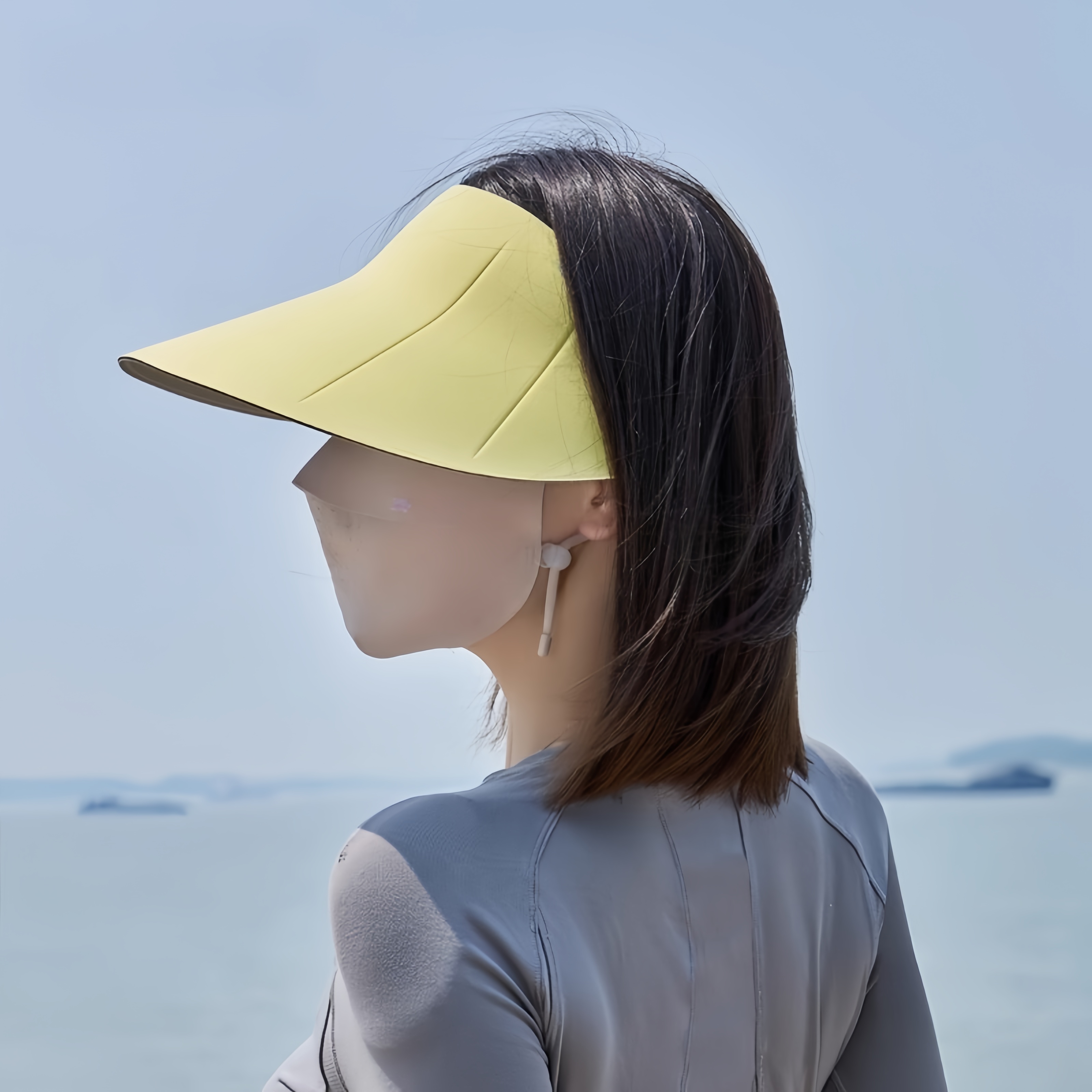 茉寻官防紫外线防晒帽太阳遮阳帽女2025新款夏季无痕女士空顶帽子