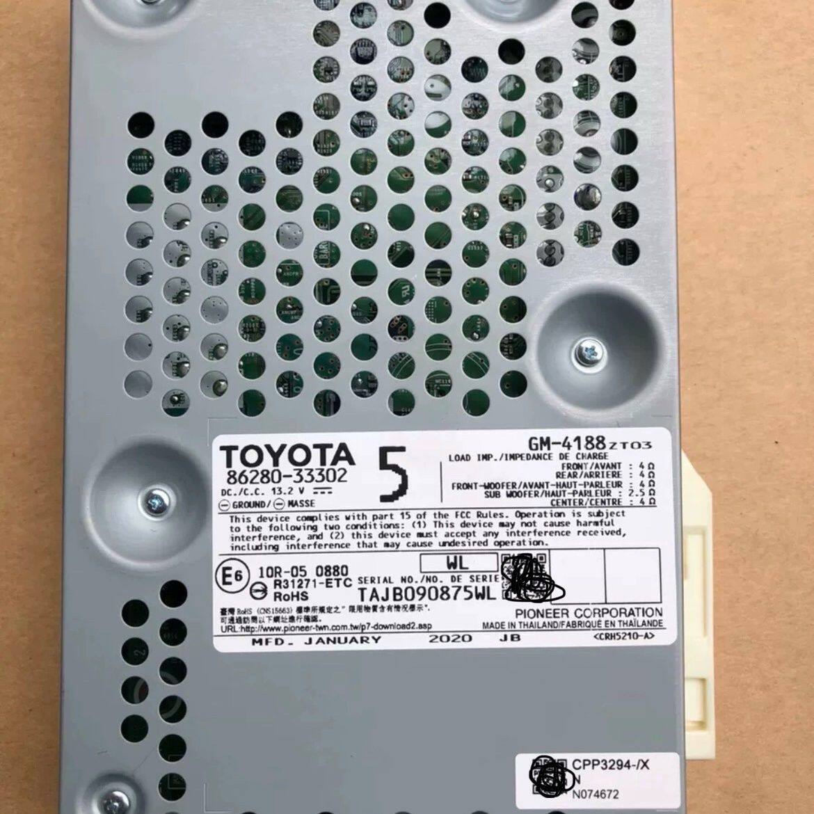 新老款雷克萨斯ES功放 先锋功放86280-33300/33180/33210/33302