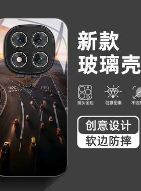 飞驰人生3适用红米note15手机壳14pro马年12TURBO电影13周边11EPro高级感10新款黑色男同款防摔玻璃保护套