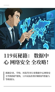 119页企业学校医院政务平台数据中心网络安全等级保护架构拓扑图