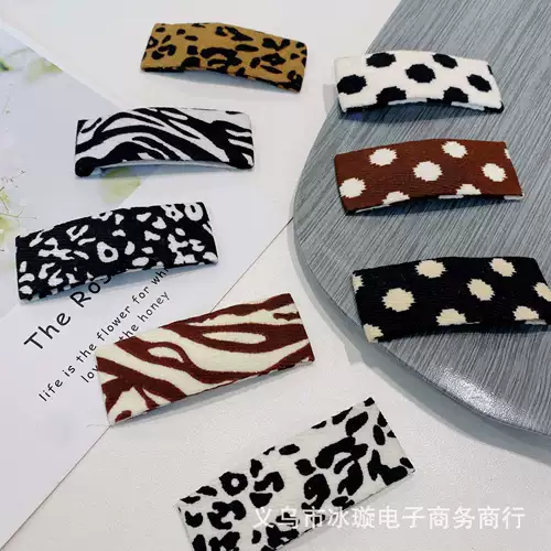 Новый леопардовый волос Щип