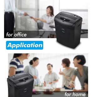 Shredder Cross-Cut Cd-Paper Card for 7-Sheet Dual-Cutting-En