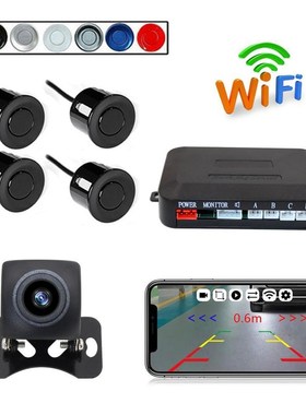 Wireless WIFI Car Rear View Reverse Parking Cam Radar Night