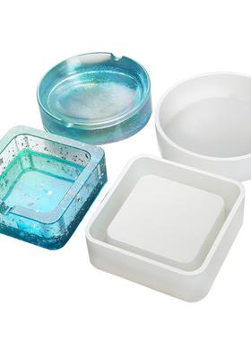 Reusable DIY Silicone Mold Crystal Pattern Ashtray Perfume