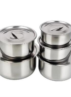 3pcs/5pcs Stainless Steel Soup pot Stock Pot Set with Lid