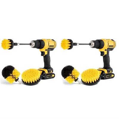 8Pcs Combinate Drill Brush Power Scrubbing Brush Drill Spin