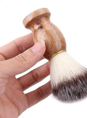 Men Shaving Beard Brush Badger Hair Shave Wooden Handle Faci