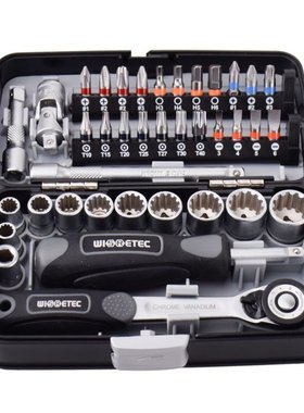 38pcs  Ratchet Wrench Set 1/4