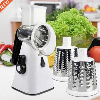 Multifunction Manual Vegetables Slicer Fruit Cutter Roller P