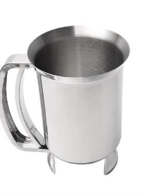 Handheld Pancake Batter Dispenser With Lid Stainless Steel