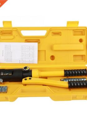 1Set 10T Hydraulic Wire Cable Battery Lug Crimper Terminal C