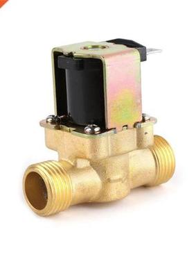 Copper Hot Water Normally Closed Inlet Valve 4 Points DC12V